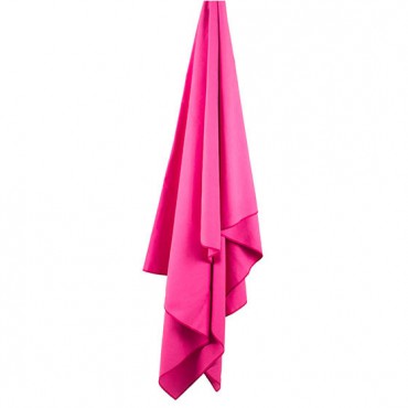 LIFEVENTURE SoftFibre Trek Towel Advance Pocket pink törölköző