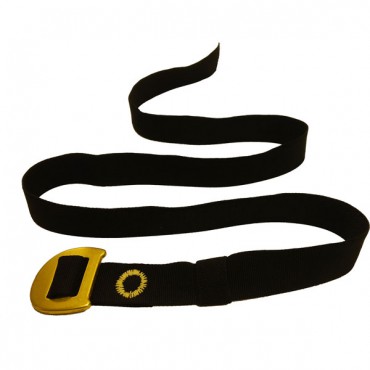CAMP Webbing Belt black/yellow nadrágszíj