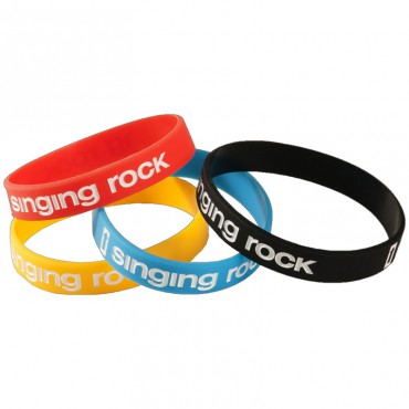 SINGING ROCK Wristband mix color szilikon karkötő
