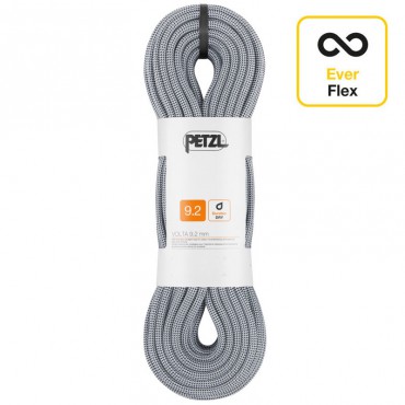 PETZL Volta 9.2mm 60m gray kötél