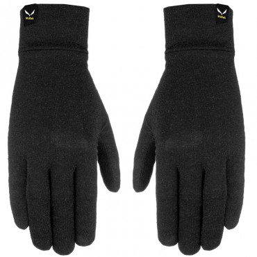 SALEWA Cristallo Liner Gloves black out kesztyű