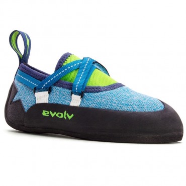 EVOLV Venga blue/neon gyerek mászócipő