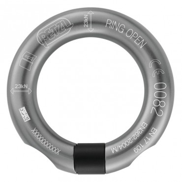 PETZL Ring Open dark grey