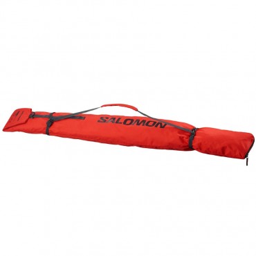 SALOMON Original 1 Pair Ski Bag 160-210cm fiery red