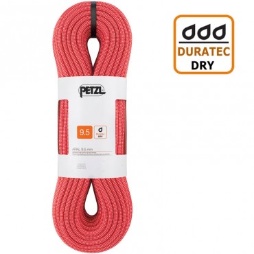 PETZL Arial 9.5mm Dry 70m red kötél