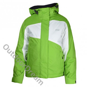 NORTHFINDER Saginaw - green/white kabát