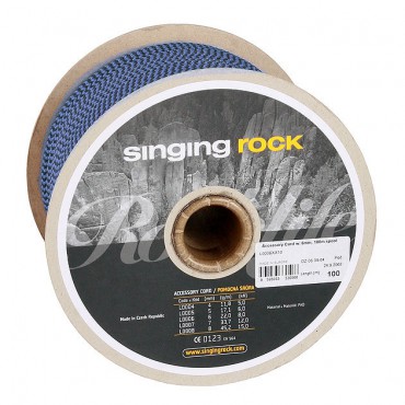 SINGING ROCK Cord 4mm - blue kötélgyűrű