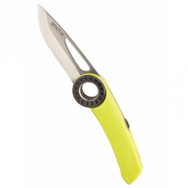 PETZL Spatha - yellow kés