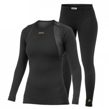 CRAFT Extreme Concept 2pack - női fekete alsó szett